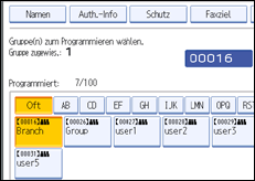 Abbildung Bedienfeld-Display