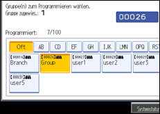 Abbildung Bedienfeld-Display