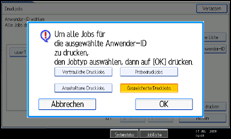 Abbildung Bedienfeldanzeige