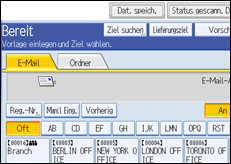 Abbildung Bedienfeld-Display