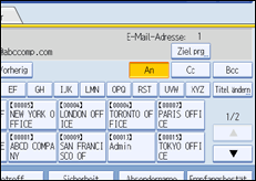 Abbildung Bedienfeld-Display