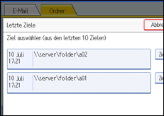 Abbildung Bedienfeld-Display