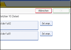 Abbildung Bedienfeld-Display