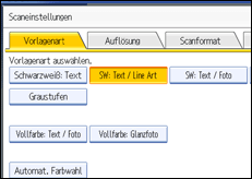 Abbildung Bedienfeld-Display
