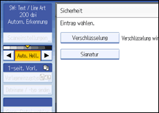 Abbildung Bedienfeld-Display