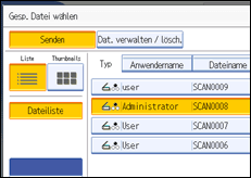 Abbildung Bedienfeld-Display