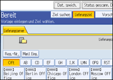 Abbildung Bedienfeld-Display