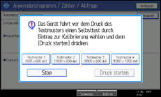 Abbildung Bedienfeldanzeige