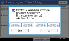Abbildung Bedienfeldanzeige 