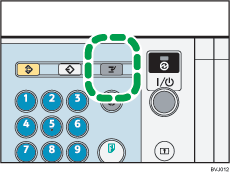 Ilustraci&oacute;n de la tecla de pantalla simplificada