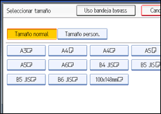 Ilustraci&oacute;n de la pantalla del panel de mandos