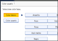 Ilustraci&oacute;n de la pantalla del panel de mandos