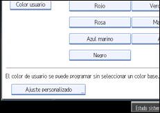 Ilustraci&oacute;n de la pantalla del panel de mandos