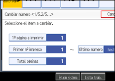 Ilustraci&oacute;n de la pantalla del panel de mandos