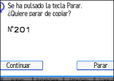 Ilustraci&oacute;n de la pantalla del panel de mandos