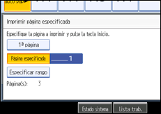 Ilustraci&oacute;n de la pantalla del panel de mandos