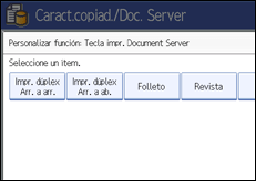 Ilustraci&oacute;n de la pantalla del panel de mandos
