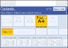 Ilustraci&oacute;n de la pantalla del panel de mandos