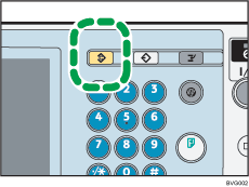 Ilustraci&oacute;n de la tecla Borrar modos