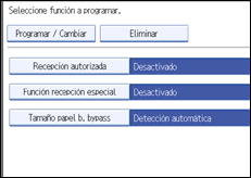 Ilustración del panel de operaciones