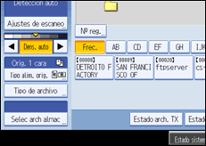 Ilustraci&oacute;n del panel de operaciones