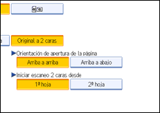 Ilustración del panel de operaciones