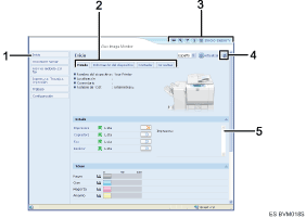 ilustraci&oacute;n de una pantalla de Web monitor