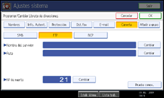 Ilustraci&oacute;n del panel de operaciones