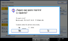 Ilustraci&oacute;n de la pantalla del panel de operaciones