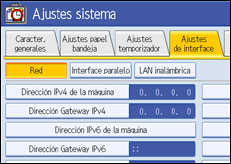 Ilustración del panel de operaciones