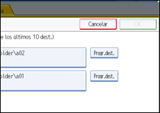 Ilustraci&oacute;n del panel de operaciones