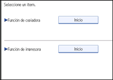 Ilustración del panel de operaciones