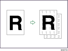 Illustration de numérotation arrière-plan