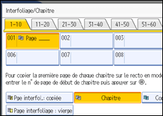 Illustration de l&apos;écran du panneau de commande.