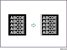 Illustratie van 3 Randen aflopend