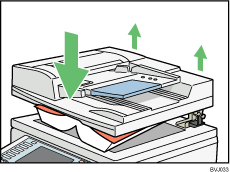 Illustratie van de glasplaat