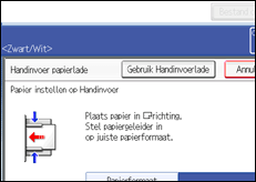 Schermafbeelding bedieningspaneel