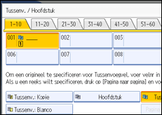 Schermafbeelding bedieningspaneel
