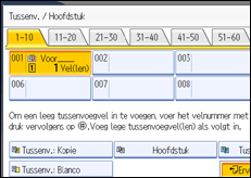 Schermafbeelding bedieningspaneel