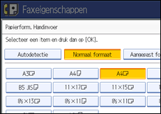 Schermafbeelding Bedieningspaneel