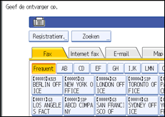 Schermafbeelding Bedieningspaneel