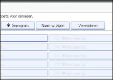 Schermafbeelding Bedieningspaneel