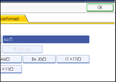 Schermafbeelding Bedieningspaneel