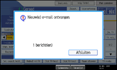 Schermafbeelding Bedieningspaneel