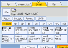 Schermafbeelding Bedieningspaneel