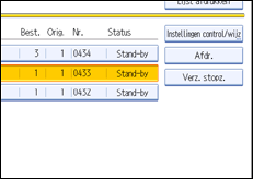 Schermafbeelding Bedieningspaneel