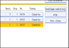 Schermafbeelding Bedieningspaneel