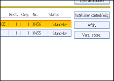 Schermafbeelding Bedieningspaneel