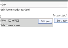 Schermafbeelding Bedieningspaneel