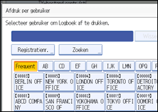 Schermafbeelding Bedieningspaneel